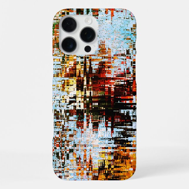 Funda Para iPhone Estilo rústico moderno de moda (Reverso )