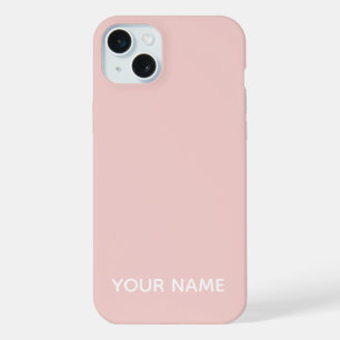 ESTILOSA MODERNA PERSONALIZADA NOMBRE COLOR ROSA C