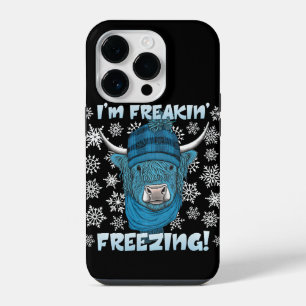 Funda Para iPhone 14 Pro Estoy congelado por la pulpa de vaca de Highland