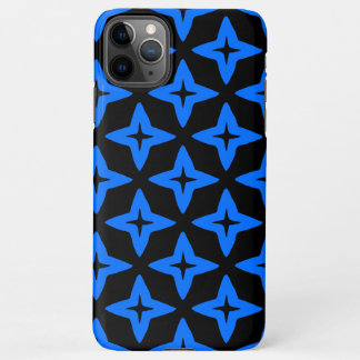 Funda Para iPhone 11Pro Max estrelas azuis em fundo escuro