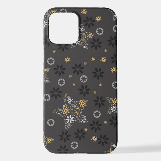 Funda Para iPhone Estrella de flor (Reverso )