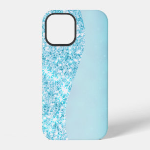 Funda Para iPhone 12 Estrella de galaxia gradiente moderna de lujo azul