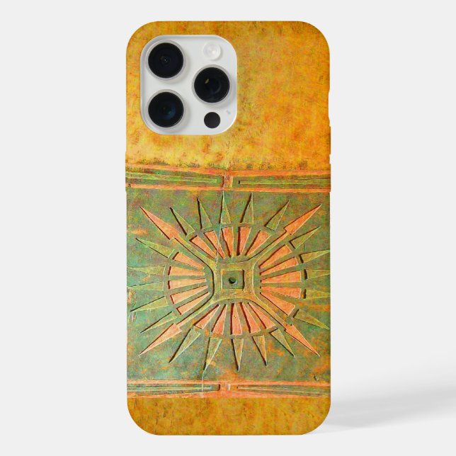 Funda Para iPhone ESTRELLA DE LA MAÑANA ,Amarillo,Marrón,Blanco (Reverso )