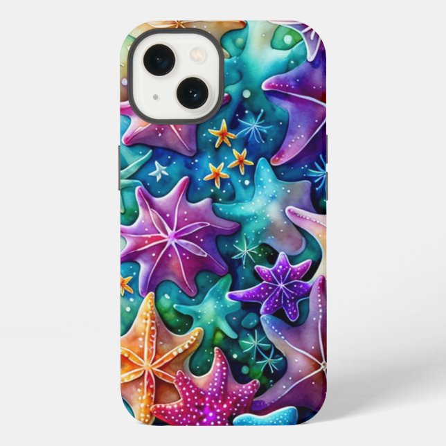 Funda Para iPhone Estrella de mar (Reverso )