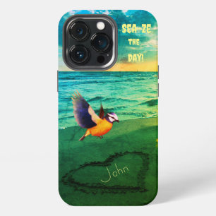 Funda Para iPhone 13 Pro Estrella de mar - Ave marina - Amor