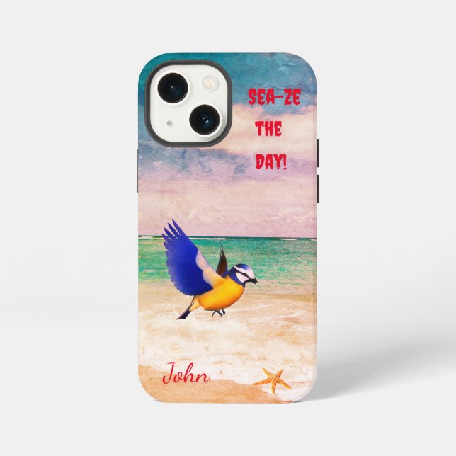 Funda Para iPhone Estrella de mar escénica  (Reverso )