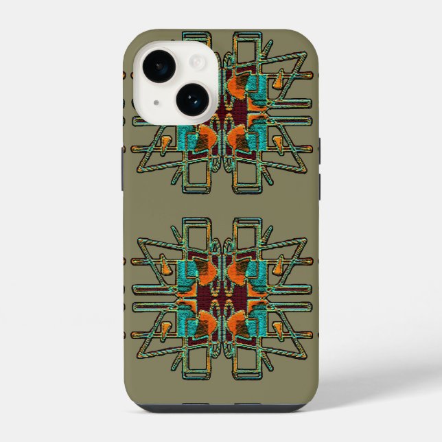 Funda Para iPhone Estrella Tribal (Reverso )