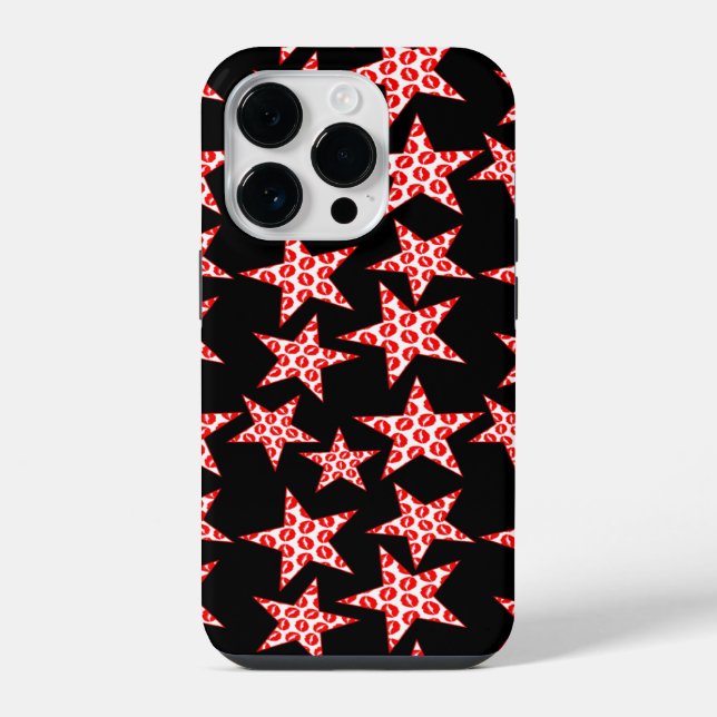 Funda Para iPhone Estrellas de beso (Reverso )