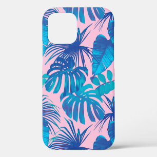 Funda Para iPhone 12 Estrellas de rayas de papel digital tropical