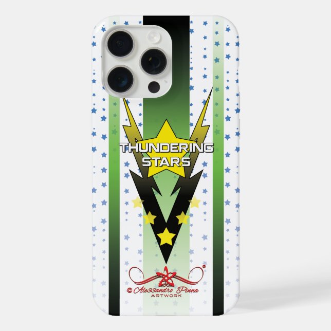 Funda Para iPhone Estrellas de trueno (Reverso )