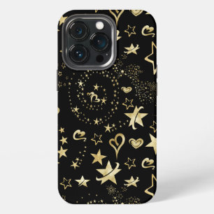 Funda Para iPhone 13 Pro Estrellas doradas de papel de aluminio Case-Mate F
