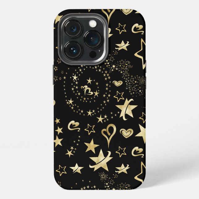 Funda Para iPhone Estrellas doradas de papel de aluminio Case-Mate F (Reverso )