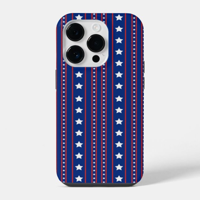 Funda Para iPhone Estrellas y Franjas (Reverso )