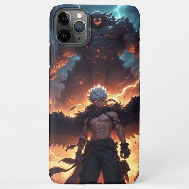 Funda Para iPhone Estuche Anime Phone (Reverso)
