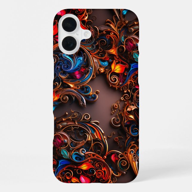 Funda Para iPhone Estuche Artsy Design Phone (Reverso )