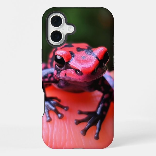 Funda Para iPhone Estuche Artsy Frog Phone (Reverso )