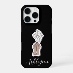 Funda Para iPhone 16 Pro Estuche Baby Breath Flowers iPhone / iPad