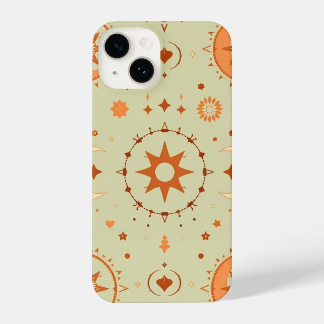 Funda Para iPhone Estuche Boho Celestial para iPhone | Astrología so (Reverso )