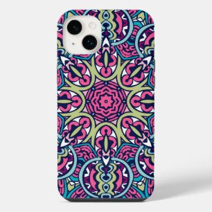 Funda Para iPhone 14 Plus Estuche Boho Psychedelic Tribal para iPhone