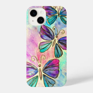Funda Para iPhone 14 Estuche Butterflies para iPhone
