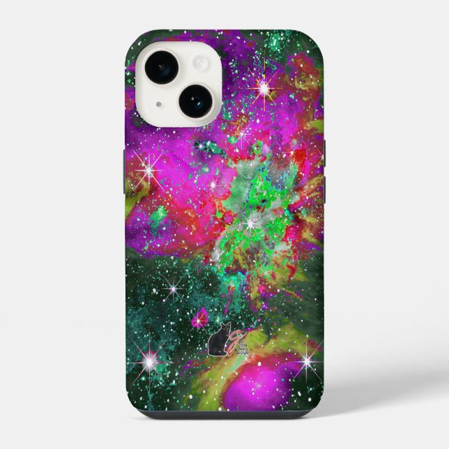 Funda Para iPhone Estuche Celestial Star Field Phone (Reverso )