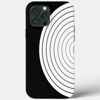 Funda Para iPhone 13 Pro Max Estuche Circles Funda-Mate para iPhone