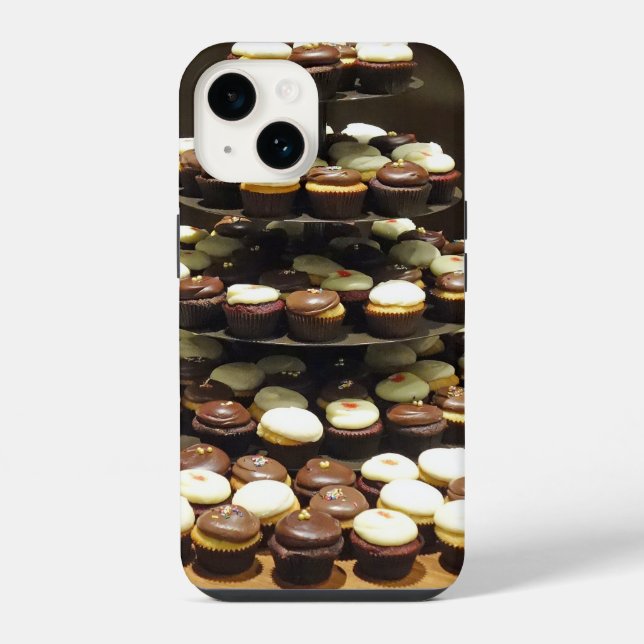 Funda Para iPhone Estuche Cupcakes Phone (Reverso )