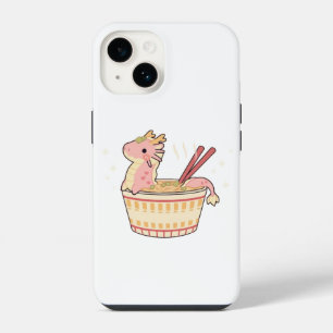 Funda Para iPhone 14 Estuche Cute Dragon Ramen Funda-Mate para iPhone