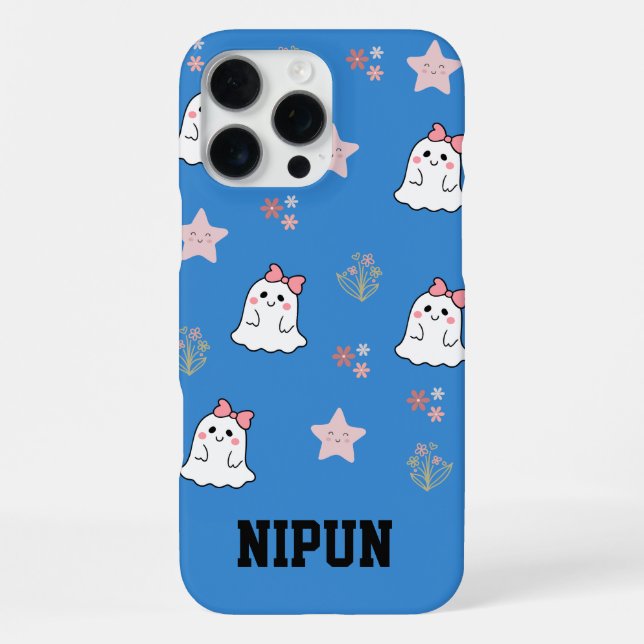 Funda Para iPhone Estuche Cute Ghost iPhone / iPad (Reverso )