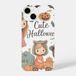 Funda Para iPhone 14 Estuche Cute Halloween para iPhone - Ghost & Mummy
