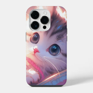 Funda Para iPhone 14 Pro Estuche Cute kitten iPhone / iPad