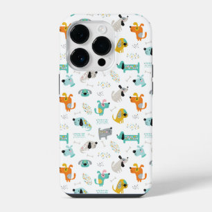 Funda Para iPhone 14 Pro Estuche Cute Personalizado Quirky Dog Playful iPho