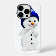 Estuche Cute Snowman para iPhone / iPad