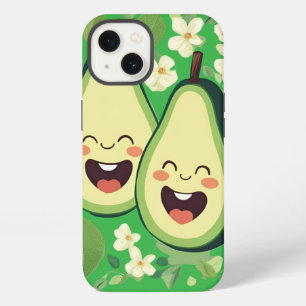Estuche Cutto Aguacate Pareja de Teléfono Funny
