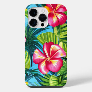Funda Para iPhone 14 Pro Max Estuche de iphone de impresión Tropical Hawai