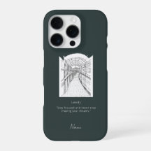 Estuche de iphone Leeds Tone Sketch