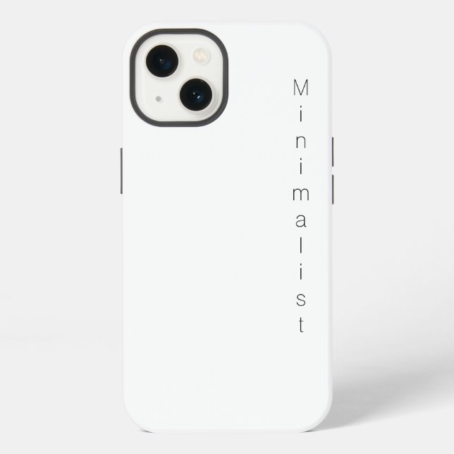 Funda Para iPhone Estuche de Iphone minimalista (Reverso )