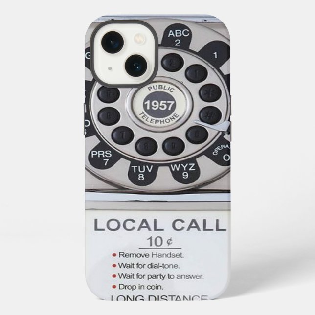 Funda Para iPhone estuche de iphone retro-plata (Reverso )