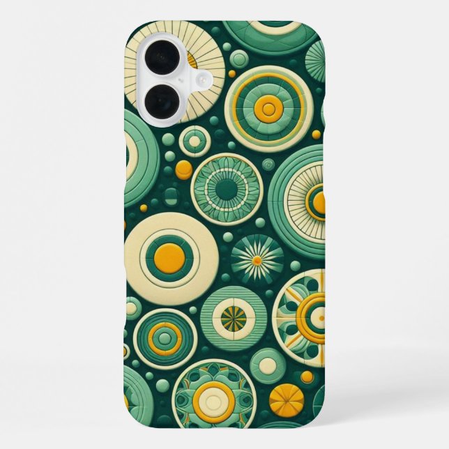 Funda Para iPhone Estuche de teléfono abstracto (Reverso )