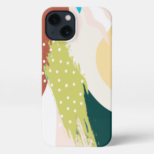 Estuche De Teléfono Abstracto Dotado Inspirado En 