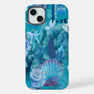 Estuche de teléfono Blue Ocean Collage