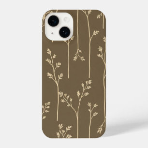 Funda Para iPhone 14 Estuche de teléfono botánico mínimo