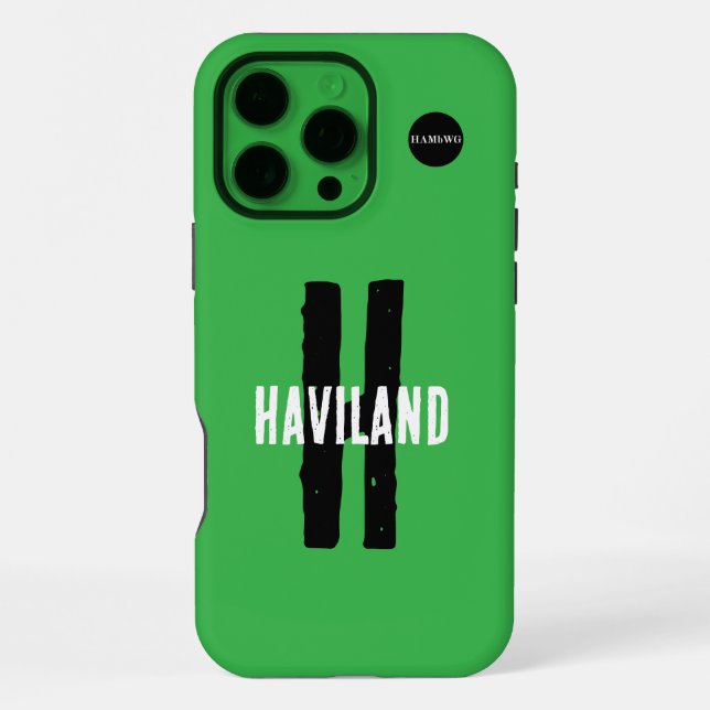 Funda Para iPhone Estuche de teléfono celular personalizado HAMbWG (Reverso )