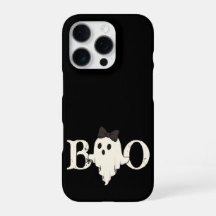 Funda Para iPhone 16 Pro Estuche de teléfono corto de Halloween - Fantasma 
