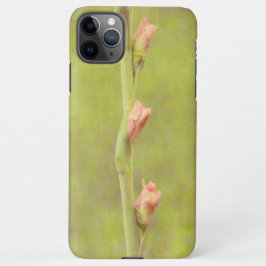 Funda Para iPhone 11Pro Max Estuche de teléfono de color rosa Gladiolus Flower