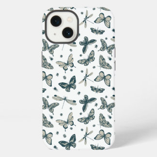 Estuche de teléfono de diseño de insectos