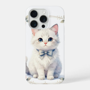 estuche de teléfono de gatito lindo