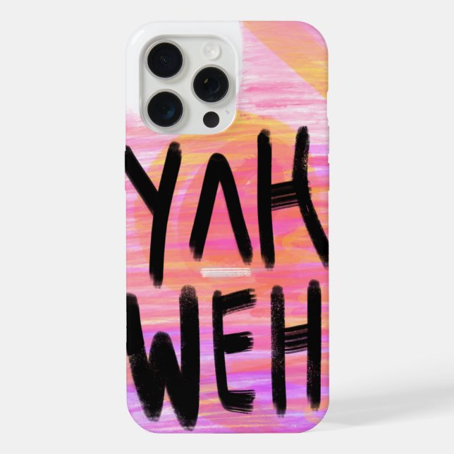 Funda Para iPhone Estuche de teléfono de Jesús (Reverso )