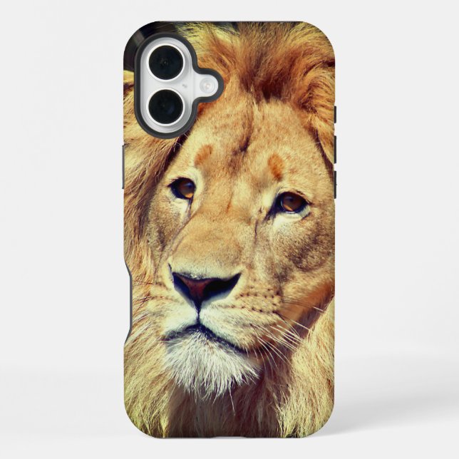 Funda Para iPhone Estuche de teléfono de león (Reverso )