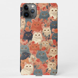 Funda Para iPhone 11Pro Max Estuche de teléfono de patrón de gato